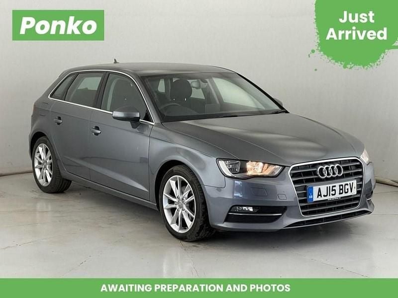 Grey Used 2015 Audi A3 Sportback Sport Hatchback | £7,790 (Good price) - Image 1/4
