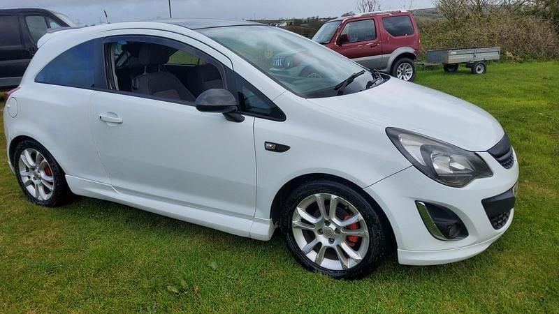 Begagnad Vauxhall Corsa Edition 2013 Vit Halvkombi