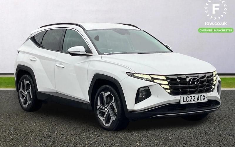 White Used 2022 Hyundai Tucson Premium SUV | £19,899 (Good price) - Image 1/3