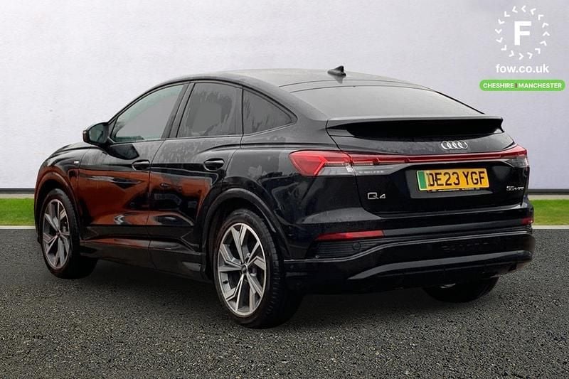 Used Audi Q4 e-tron Comfort 125 kW (170 HP) 2023 Black SUV