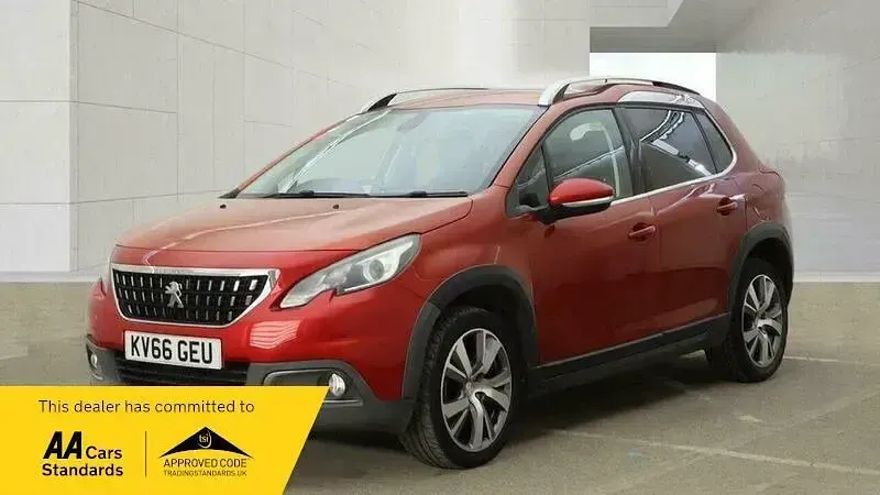 Used Peugeot 2008 Allure 2016 Red SUV
