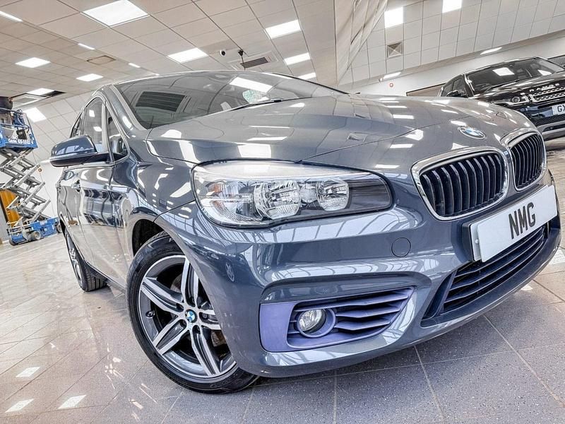 Used BMW 218 Sport Line 136 HP (100 kW) 2015 Grey Hatchback