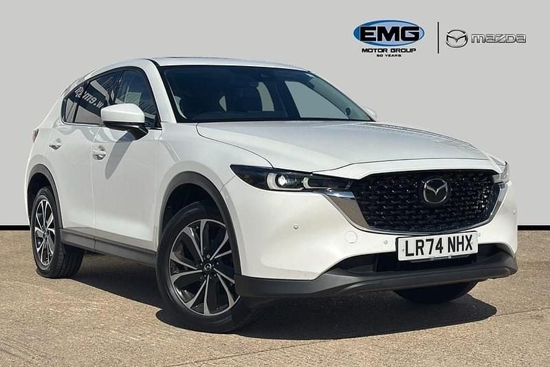 White Used 2024 Mazda CX-5 Exclusive-Line SUV | £23,495 (Good price) - Image 1/1