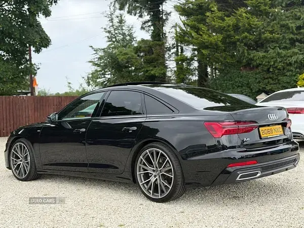 Used Audi A6 S-Line 286 HP (210 kW) 2019 Black Sedan
