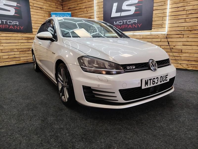 Used VW Golf VII GTD 2013 White Hatchback
