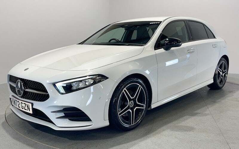 White Used 2023 Mercedes A200 AMG line Hatchback | £22,799 (Fair price) - Image 1/4