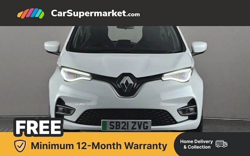 Used Renault Zoe Iconic 100 kW (136 HP) 2021 White Hatchback
