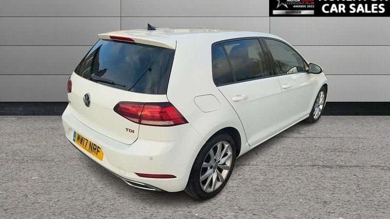 Used VW Golf VII GT 115 HP (84 kW) 2017 White Hatchback