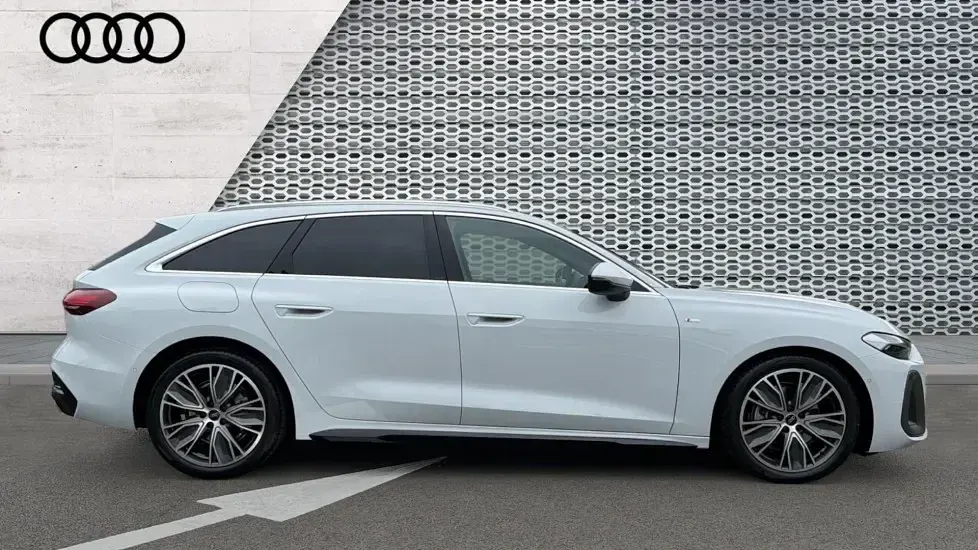 New Audi A5 Sportback S-Line 150 HP (110 kW) 2026 White Hatchback