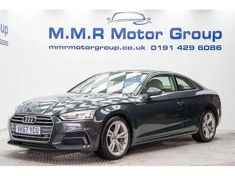 Used Audi A5 Sport 190 HP (139 kW) 2017 Green Coupe