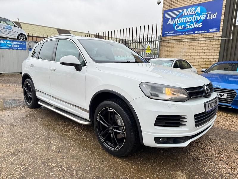 Used VW Touareg S 2013 White SUV