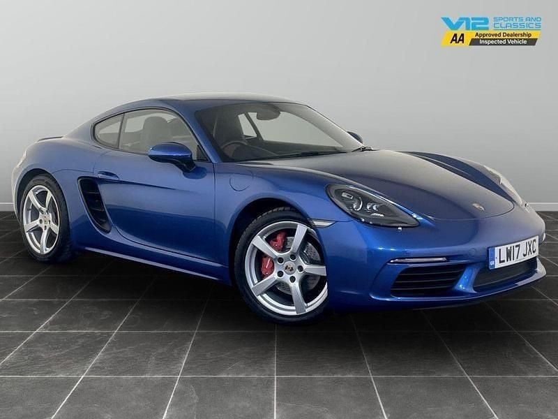 Blue Used 2017 Porsche 718 Cayman Coupe | £33,495 (Super price) - Image 1/2