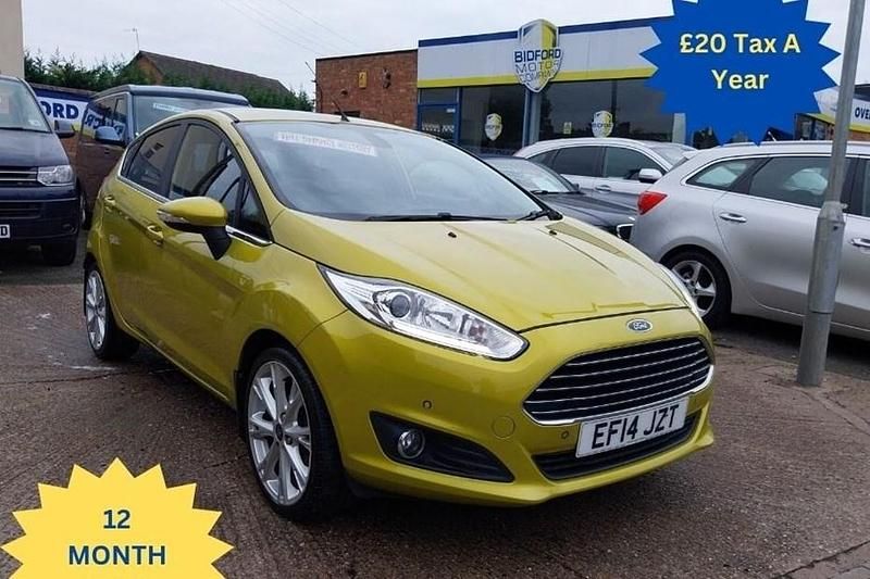 Yellow Used 2014 Ford Fiesta Titanium X Hatchback | £5,295 (Fair price) - Image 1/1