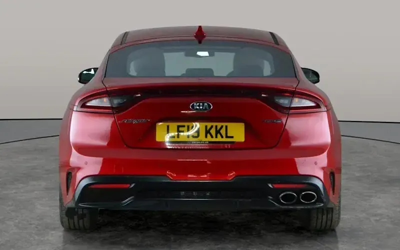 Used Kia Stinger GT-Line 197 HP (144 kW) 2019 Red Hatchback