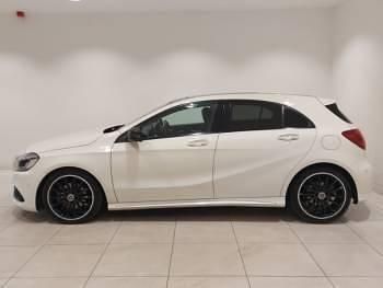 Used Mercedes A200 AMG Line Premium Plus 156 HP (114 kW) 2018 White Hatchback