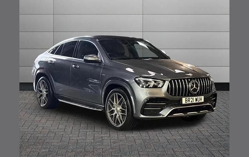 Grey Used 2021 Mercedes GLE53 AMG Premium Plus Coupe | £54,990 (Good price) - Image 1/4