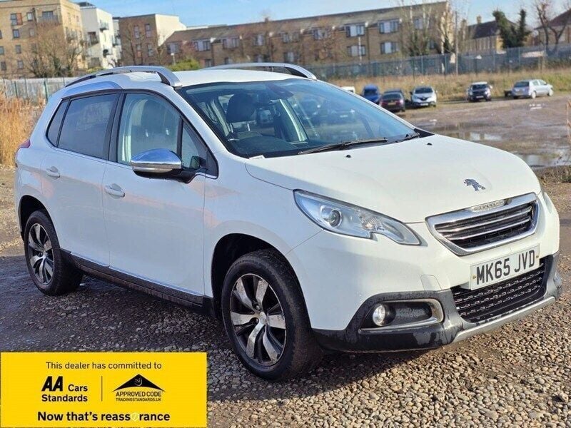 White Used 2015 Peugeot 2008 Allure SUV | £3,380 (Good price) - Image 1/4
