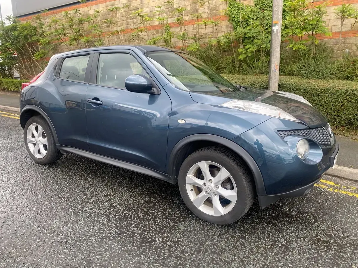 Used Nissan Juke Acenta 115 HP (84 kW) 2013 Blue SUV