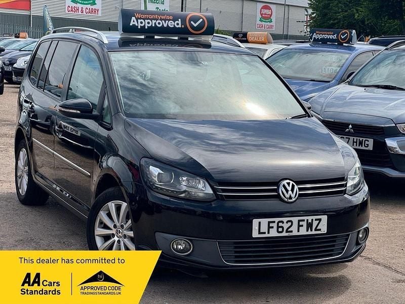 Black Used 2023 VW Touran Match MPV | £5,475 (Good price) - Image 1/3