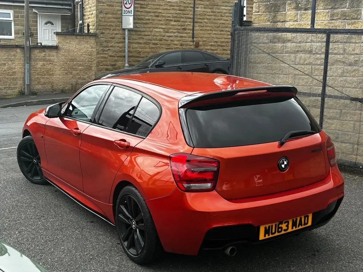 Used BMW 120 M Sport 2014 Orange Hatchback
