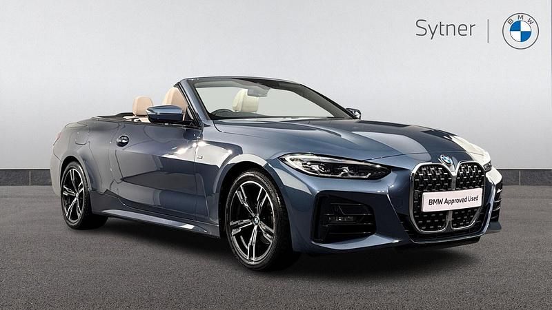 Used BMW 420 M Sport 181 HP (133 kW) 2023 Blue Cabriolet