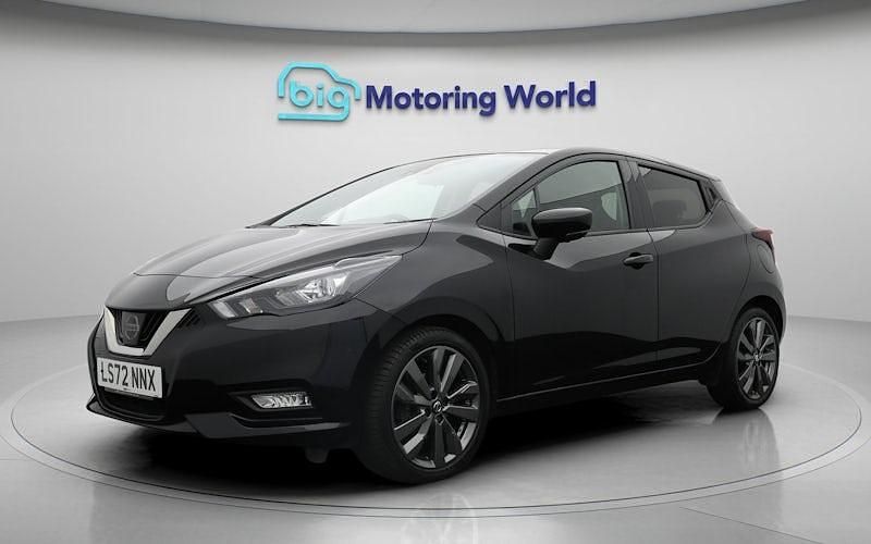 Used Nissan Micra S 92 HP (67 kW) 2022 Black Hatchback