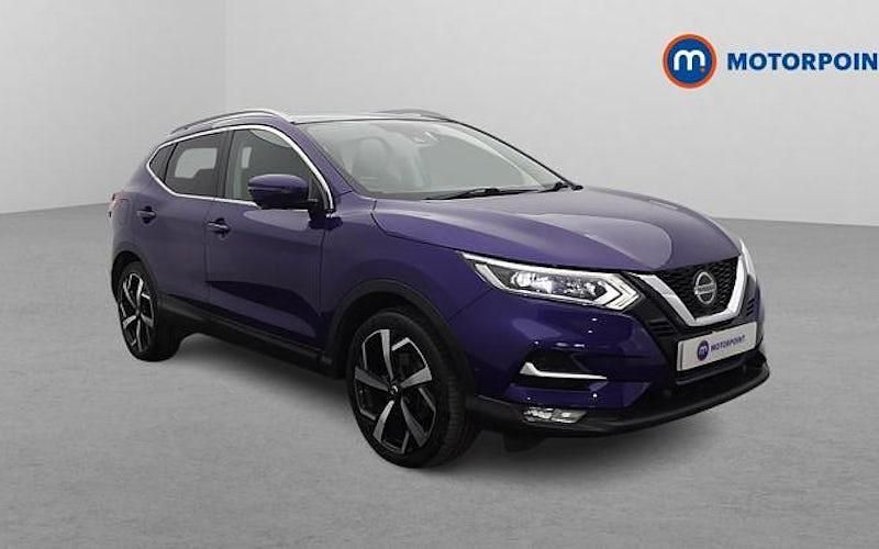 Used Nissan Qashqai Tekna 116 HP (85 kW) 2018 Blue SUV