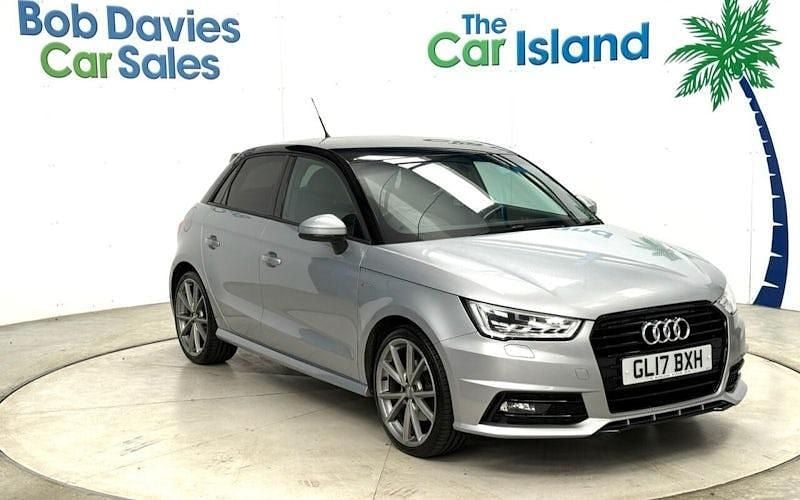 Silver Used 2017 Audi A1 Sportback Black Edition Hatchback | £11,450 (Fair price) - Image 1/4