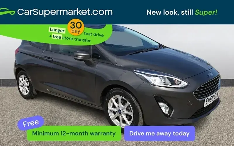 Begagnad Ford Fiesta Zetec 101 HK (74 kW) 2019 Halvkombi