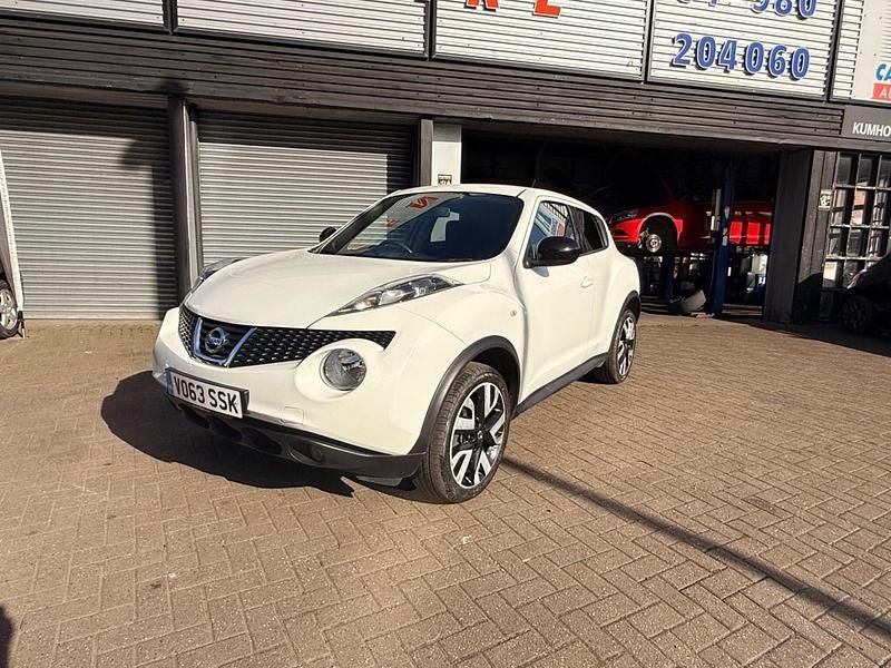 Used Nissan Juke N-TEC 110 HP (80 kW) 2013 White SUV