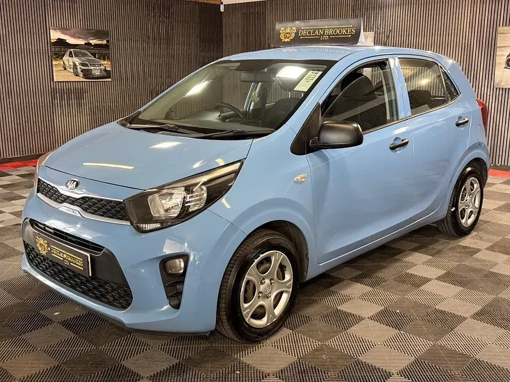 Used Kia Picanto 2018 Blue Hatchback