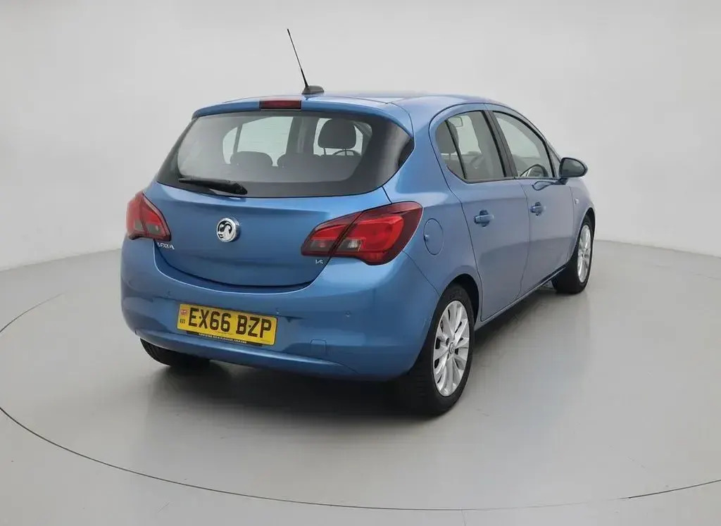 Used Vauxhall Corsa 90 HP (66 kW) 2016 Blue Hatchback