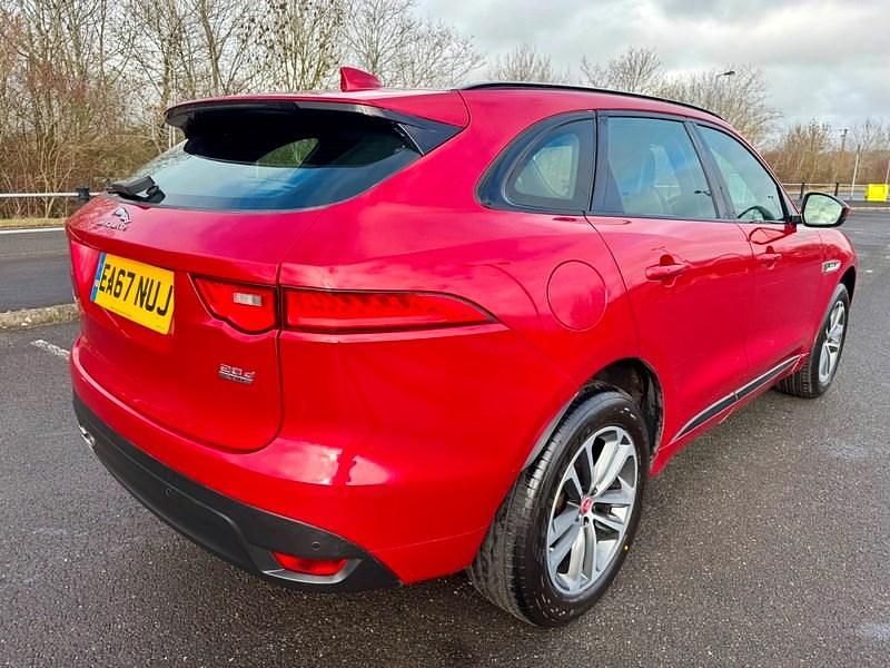 Used Jaguar F-Pace R-Sport 2018 Red SUV