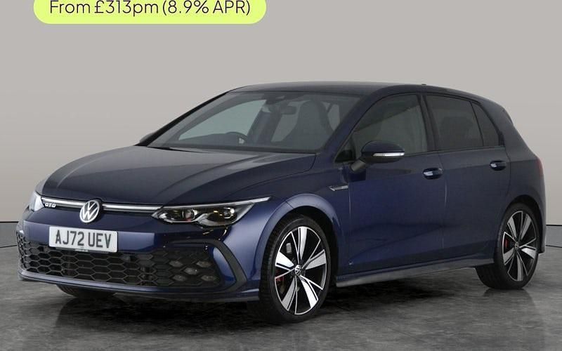 Used VW Golf VIII GTD 200 HP (147 kW) 2023 Blue Hatchback