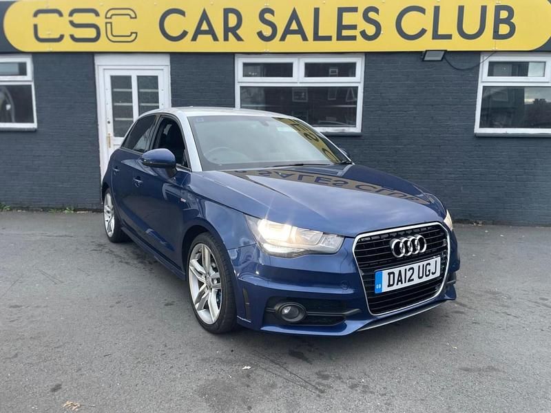Blue Used 2012 Audi A1 Sportback S-Line Hatchback | £5,225 (Fair price) - Image 1/4