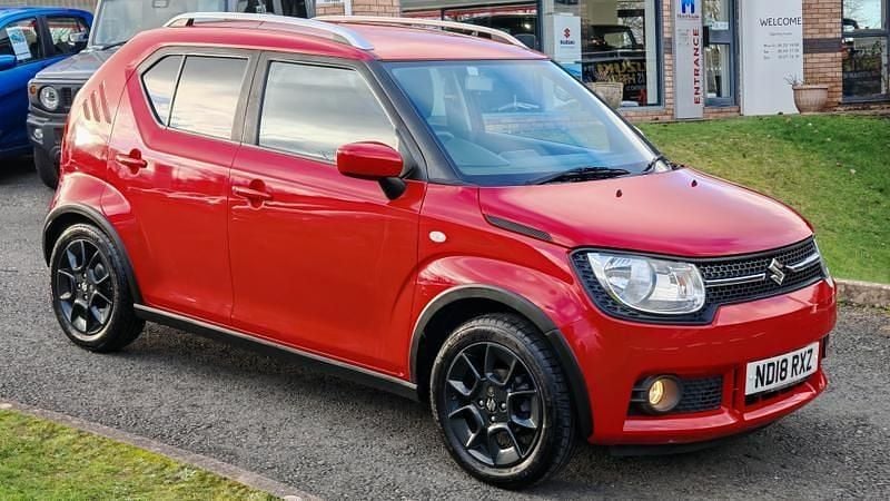Used Suzuki Ignis SZ-T 90 HP (66 kW) 2018 Red SUV