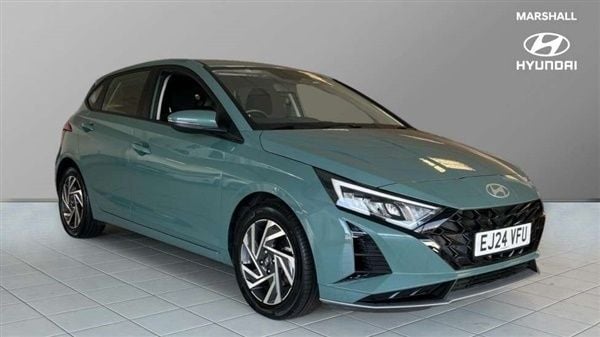 Green Used 2024 Hyundai i20 Advanced Hatchback | £15,507 (Fair price) - Image 1/4