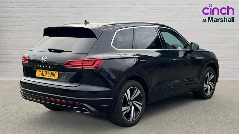 Used VW Touareg R-line 262 HP (192 kW) 2019 Black SUV