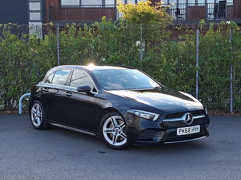 Black Used 2018 Mercedes A250 Executive Hatchback | £16,998 (Fair price) - Image 1/4