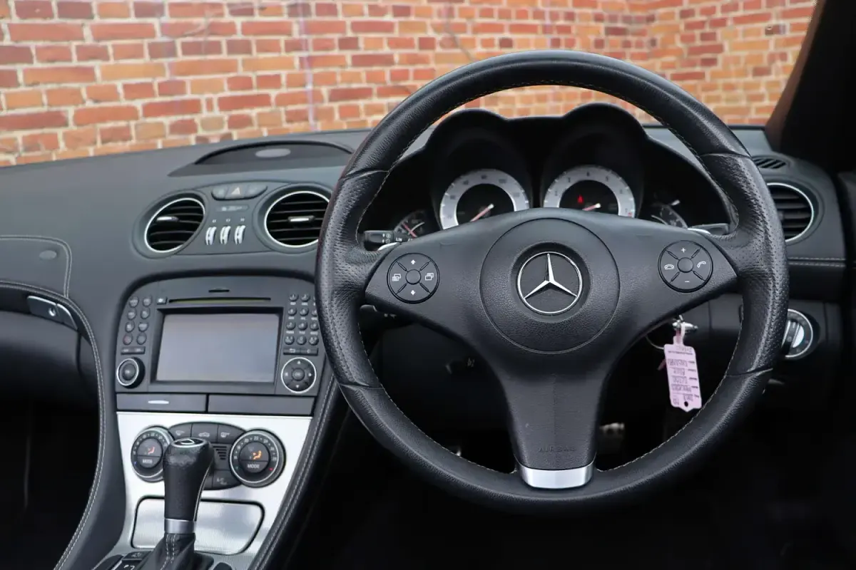 Used Mercedes SL350 2008 Blue Cabriolet