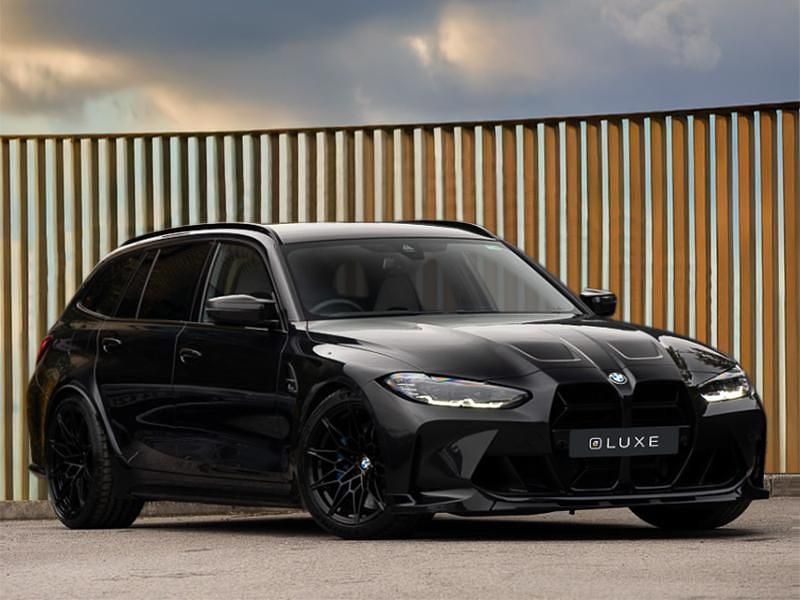 Black Used 2024 BMW M3 Competition Edition Estate | £81,898 (Expensive) - Image 1/4
