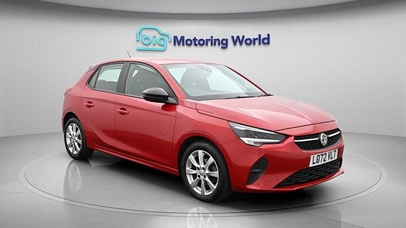 Used Vauxhall Corsa Design Edition 75 HP (55 kW) 2022 Red Hatchback