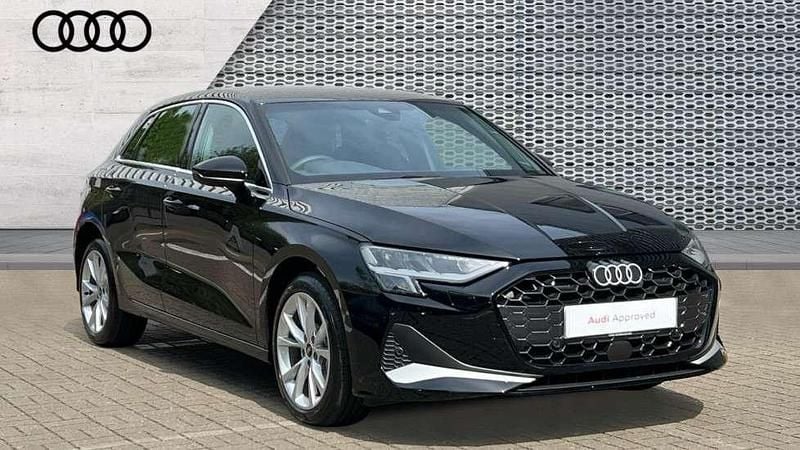 Black New 2025 Audi A3 e-tron Sport Hatchback | £29,790 (Good price) - Image 1/4