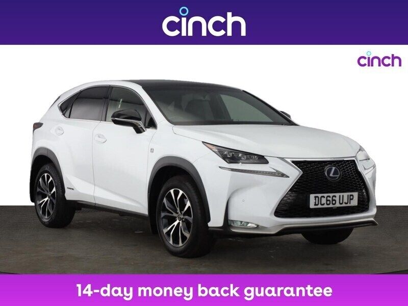 White Used 2017 Lexus NX300h Sport Line SUV | £19,299 (Fair price) - Image 1/3