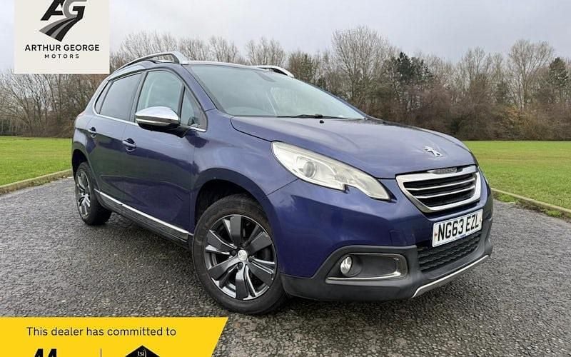 Used Peugeot 2008 Allure 82 HP (60 kW) 2014 Blue SUV