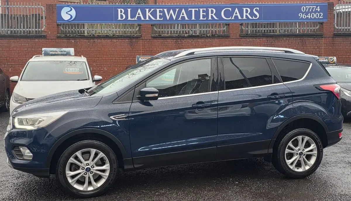 Used Ford Kuga Titanium 120 HP (88 kW) 2018 Blue SUV