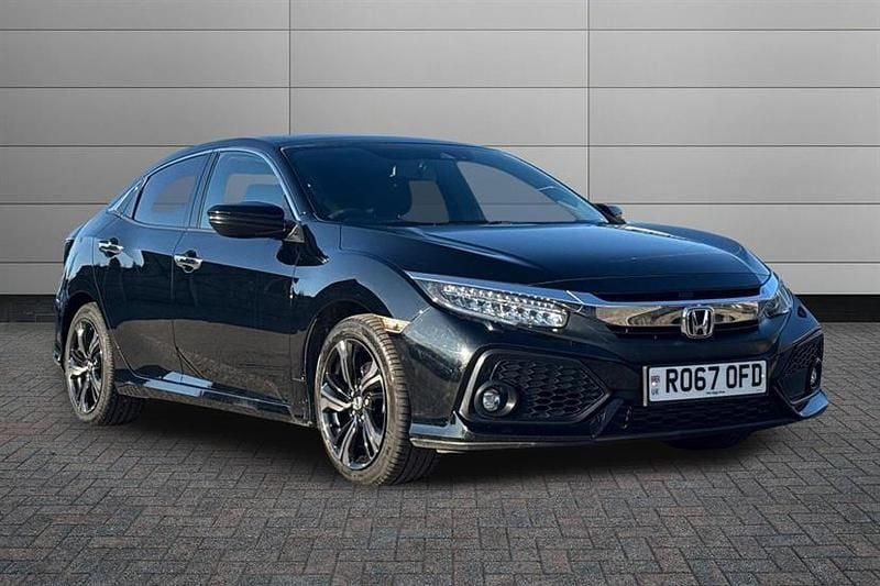 Used Honda Civic Prestige 182 HP (133 kW) 2017 Black Hatchback