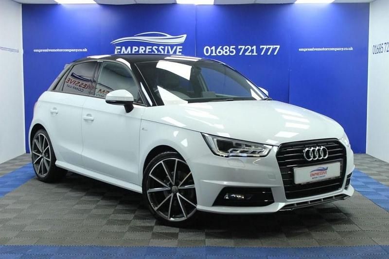 Used Audi A1 Black Edition 2018 White Hatchback