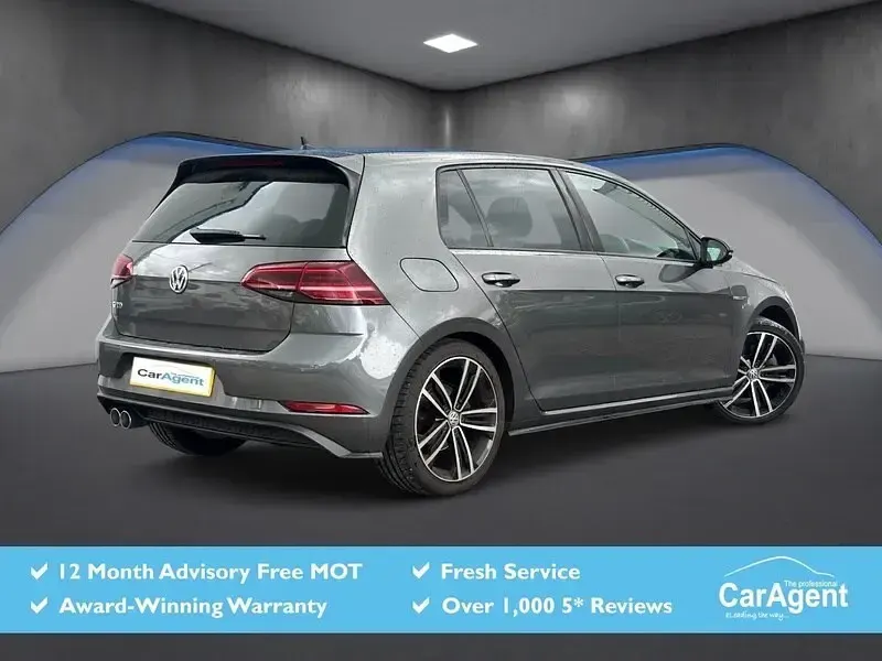 Used VW Golf VII GTD 184 HP (135 kW) 2017 Grey Hatchback