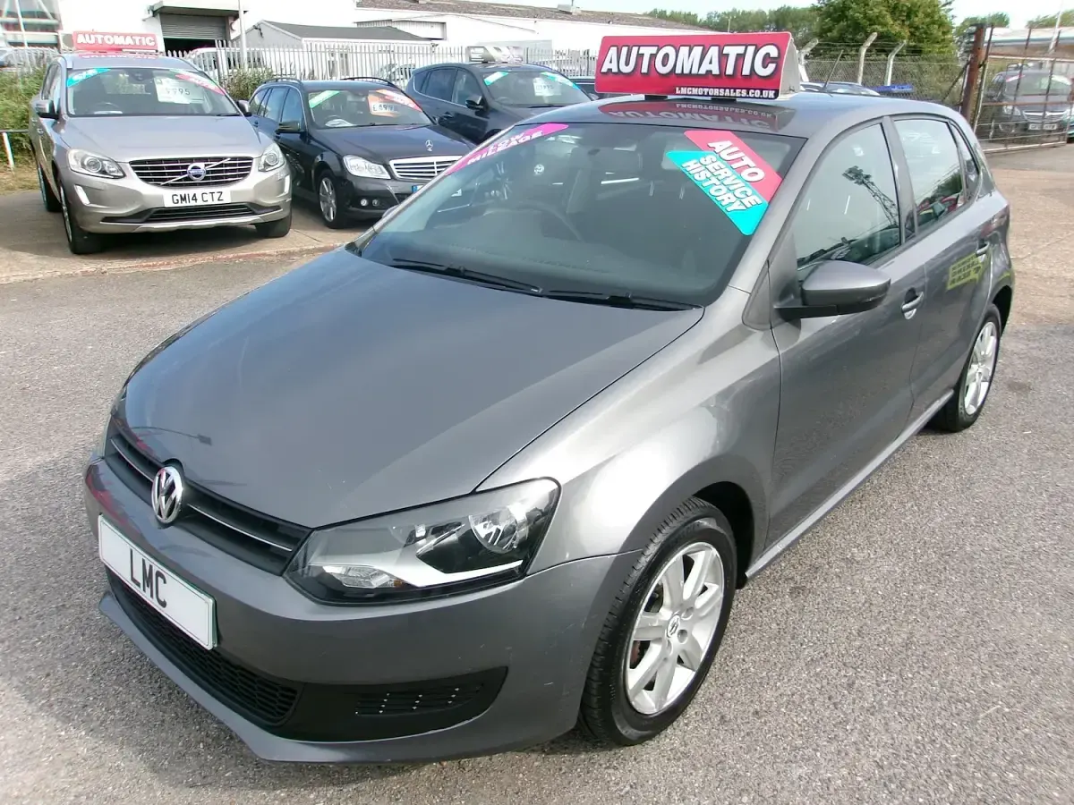 Used VW Polo SE 85 HP (62 kW) 2009 Grey Hatchback